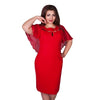 New Hot Sale 2019 Fashion Summer Elegant Women's Hollow Plus Size L-6XL Dress Evening Party Beach Dresses Ladies Soft Vestido