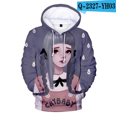 Christmas Hoodie cry baby melanie martinez  Women Clothing  Hoodie Sweatshirt 2019 Spring Autumn ladies Harajuku Streetwear