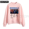 Riverdale Harajuku Snake Girl Female Sweatershirt Harajuku Tops Cartoon Women Hoodies Clothes 2019 Streetwear Hip Hop Hoodie