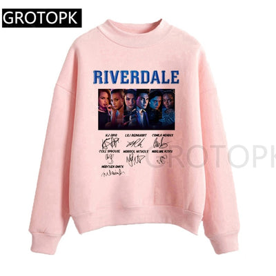 Riverdale Harajuku Snake Girl Female Sweatershirt Harajuku Tops Cartoon Women Hoodies Clothes 2019 Streetwear Hip Hop Hoodie