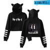 Frdun Tommy Marcus & Martinus Cat Ear Women Sexy Sweatshirt New Hoodies Long Sleeve Fashion Harajuku Kpop Casual Clothes