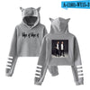 Frdun Tommy Marcus & Martinus Cat Ear Women Sexy Sweatshirt New Hoodies Long Sleeve Fashion Harajuku Kpop Casual Clothes